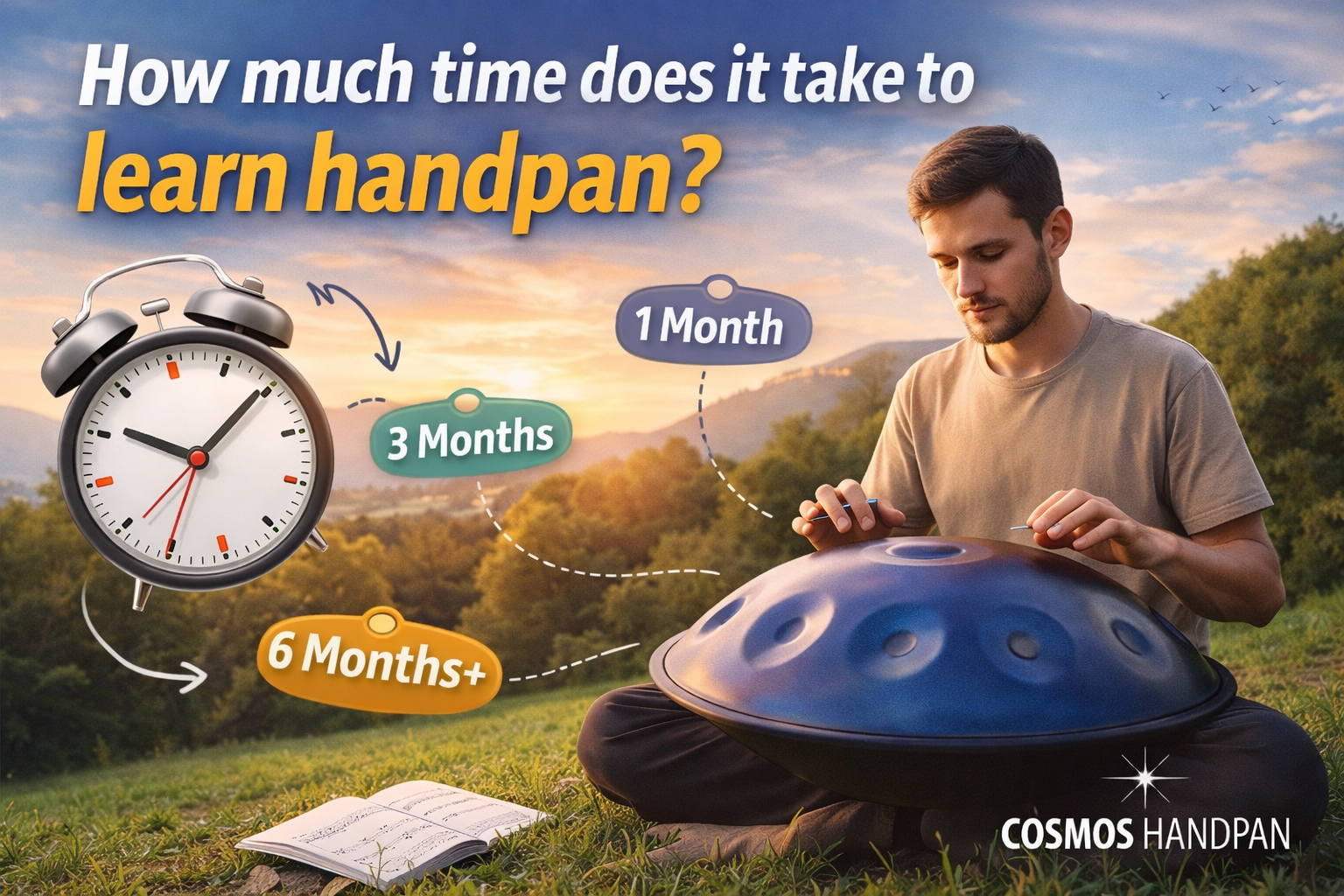 How much time does it take to learn handpan?