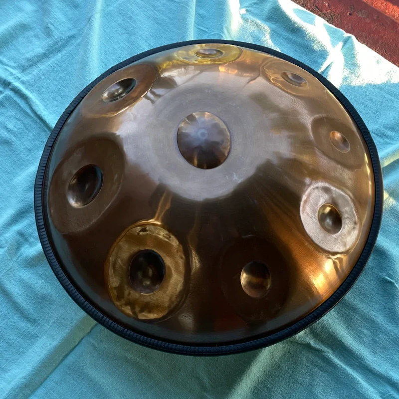 Handpan drum in natural light