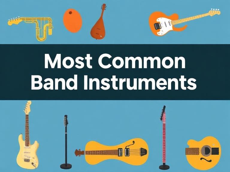 Top 10 Most Common Band Instruments: A 2026 Industry Guide