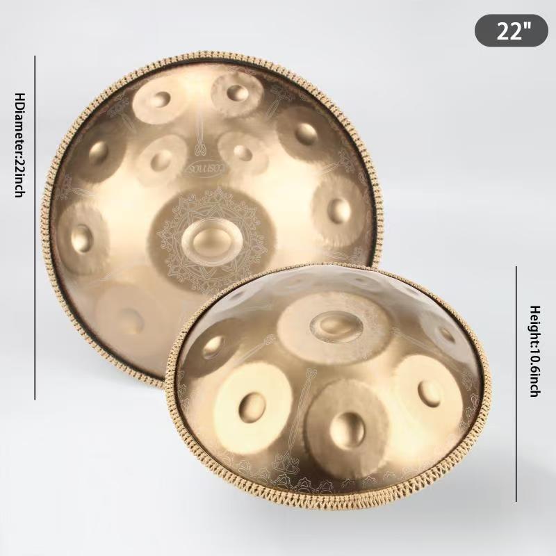 Cosmos Handpan Pietralis - 9/10/12 Notes D Minor Handpan - product view 2