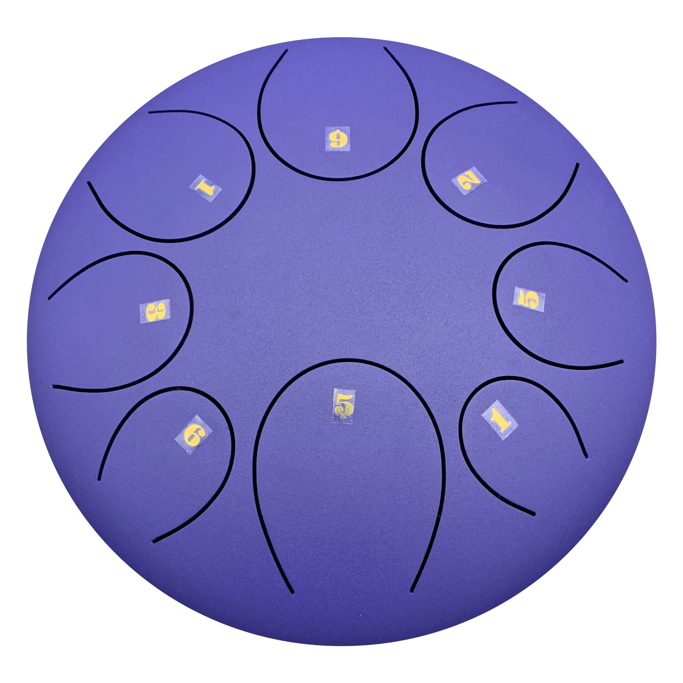 Cosmos Steel Tongue Drum | 10 Inch 8 Notes Tank Drum for Yoga & Meditation with gift set