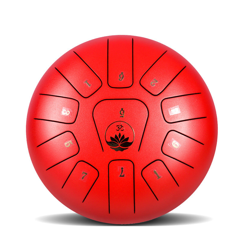 Cosmos Stahl Zungentrommel | 14 Zoll 15 Noten Tank Drum für Yoga & Meditation mit Geschenkset