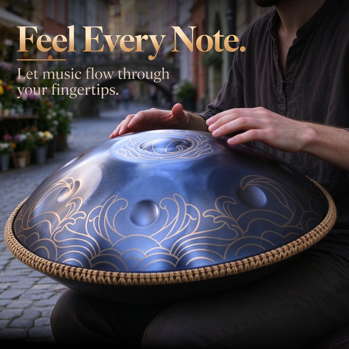 Cosmoshandpan Handpan Drum - Dolwave | Handpan pour la Méditation et le Yoga