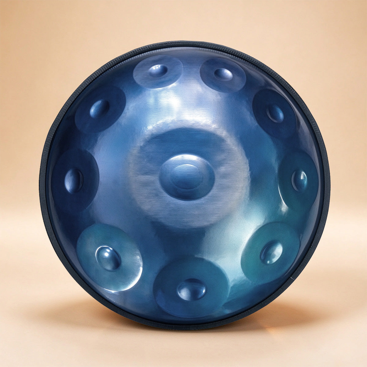 Cosmos Handpan - Serene Blue 10 Noten in D-Moll - Tamburin Geschenkset