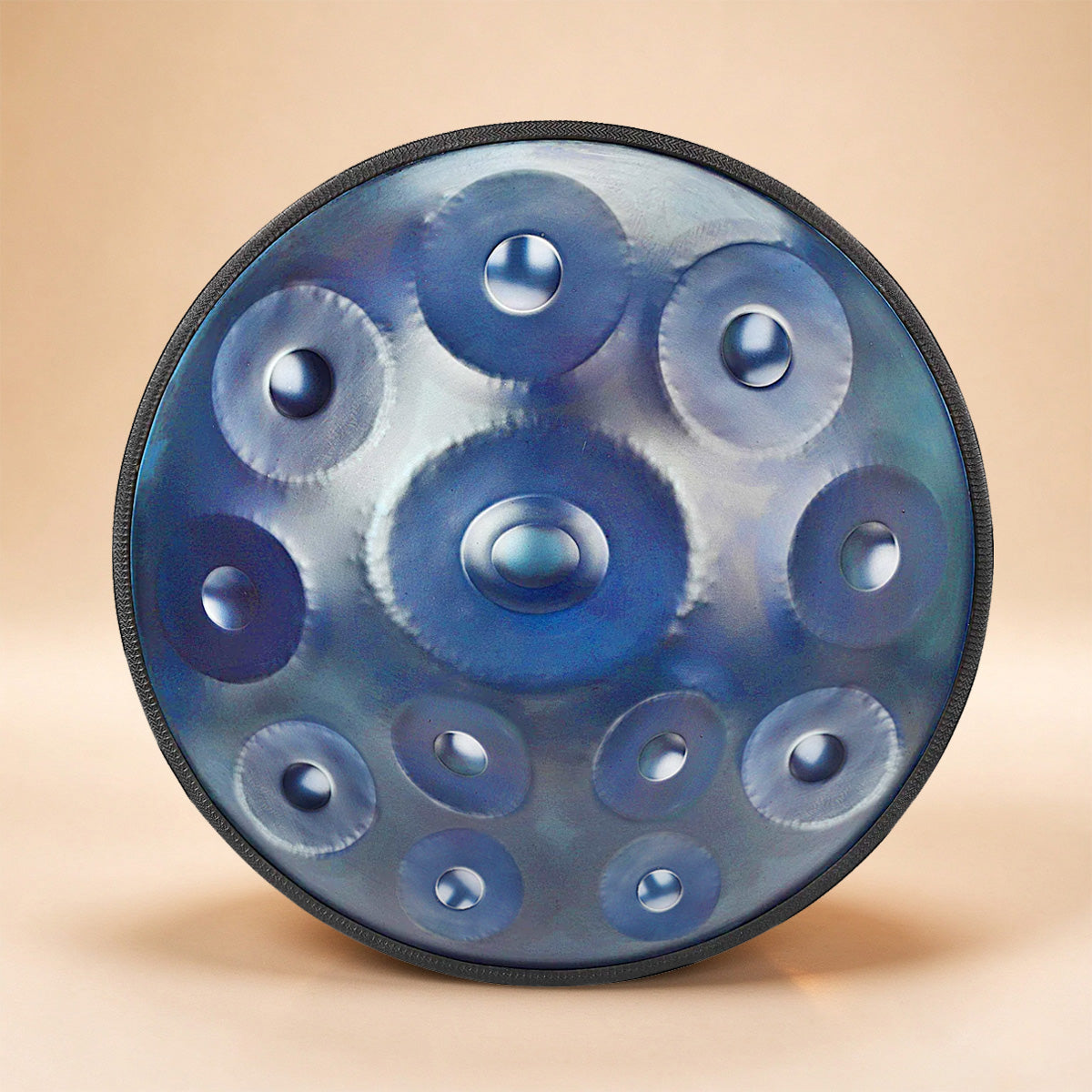 Cosmos Handpan - Serene Blue 12 Noten in D-Moll - Tamburin Geschenkset