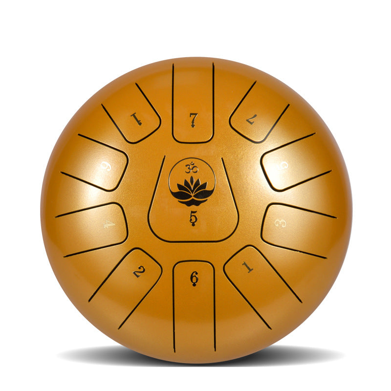 2. Cosmos Steel Tongue Drum | 10 Inch 8 Notes Tank Drum