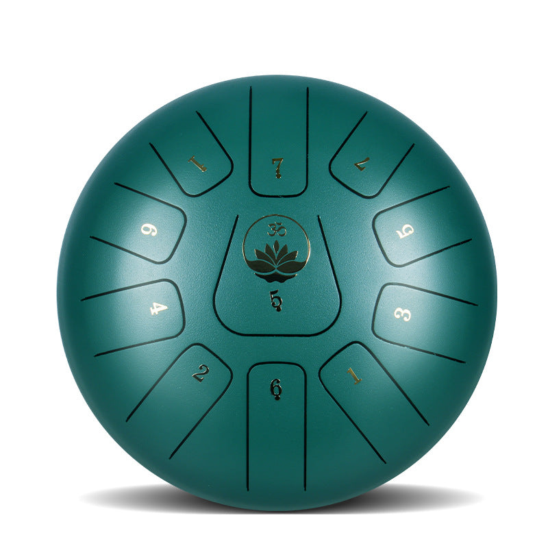 Cosmos Steel Tongue Drum | 14 Inch 11 Notes Tank Drum for Yoga & Meditation with gift set