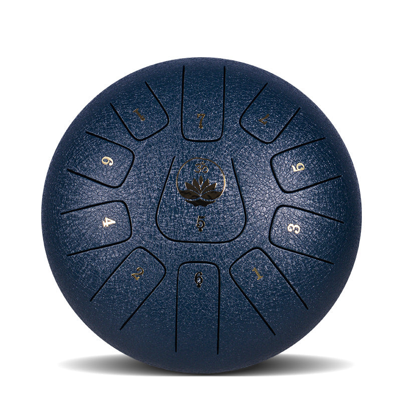 Cosmos Steel Tongue Drum | 14 Inch 11 Notes Tank Drum for Yoga & Meditation with gift set